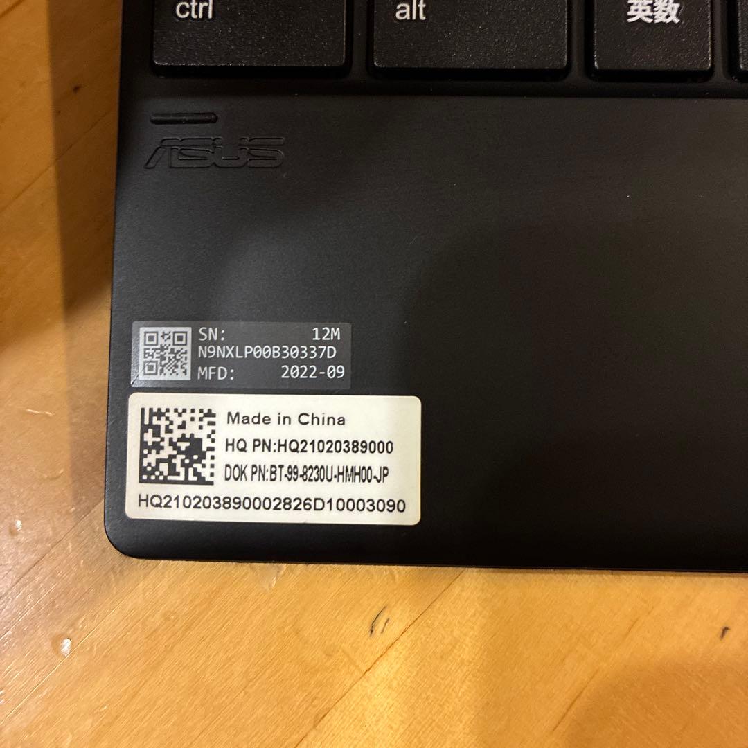 T*M様 ASUS Chromebook Detachable CM3