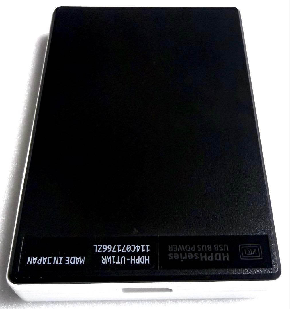 【未使用に近い】◼︎I-O DATA◼︎1TB★薄型ポータブル★外付けハードディスク