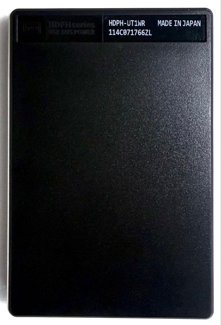 【未使用に近い】◼︎I-O DATA◼︎1TB★薄型ポータブル★外付けハードディスク