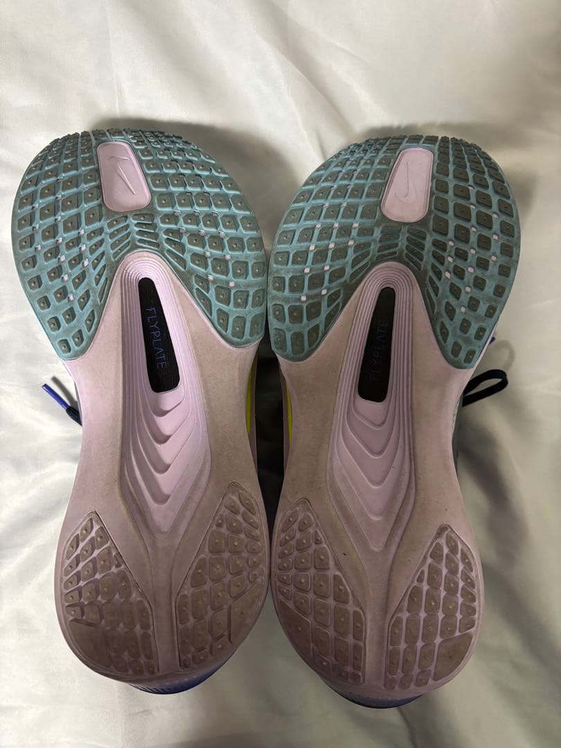 Nikeズームフライ6 ZoomX スニーカー グレー/ネイビー 27.5cm