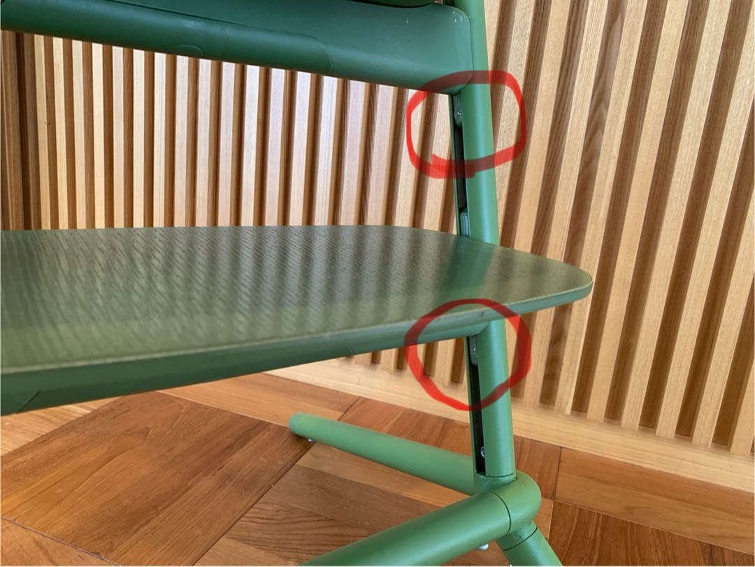 サイベックス　レモチェア　cybex LEMO CHAIRグリーン 木製