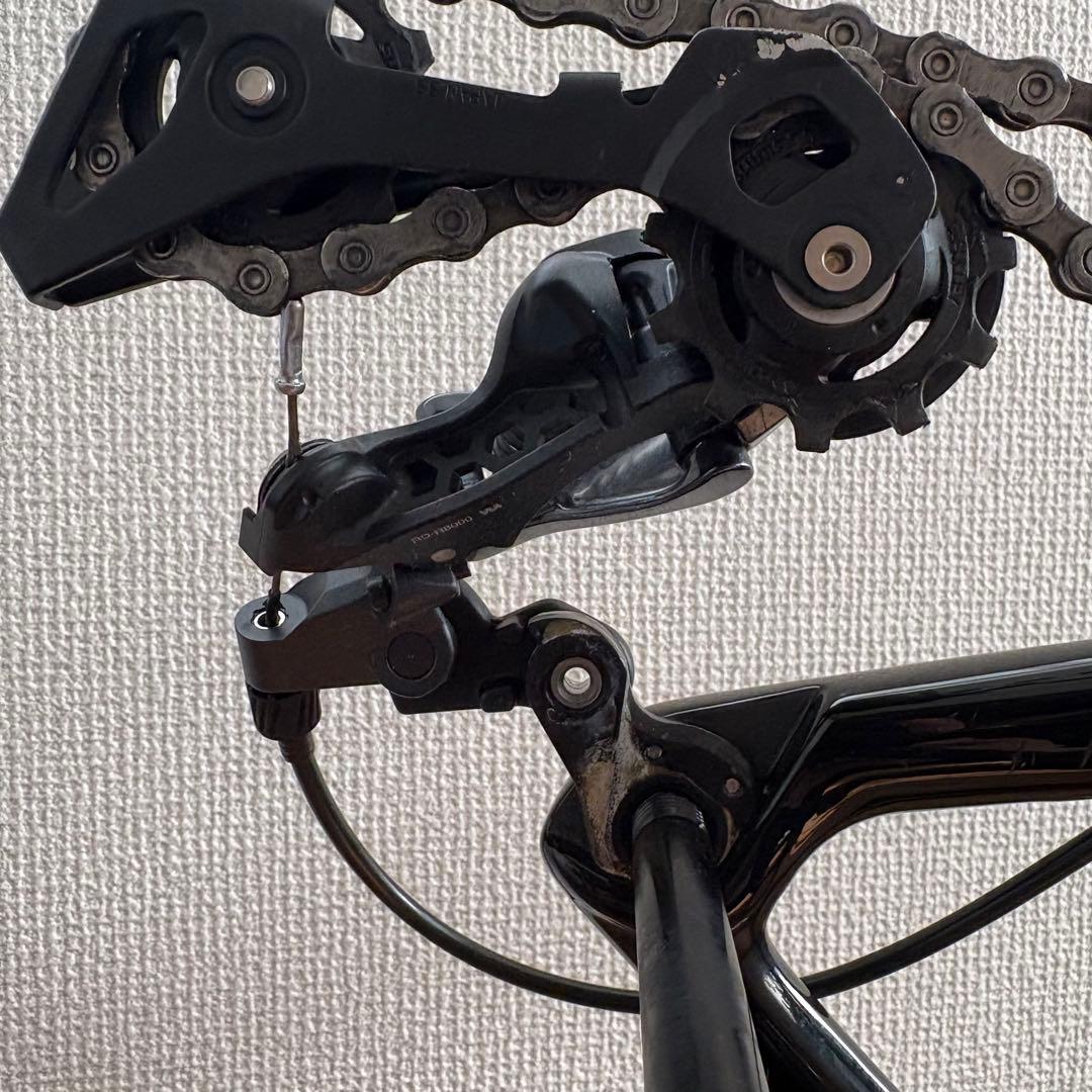 【52】完成車 TREK EMONDA SL6 ブラック レッド 室内保管