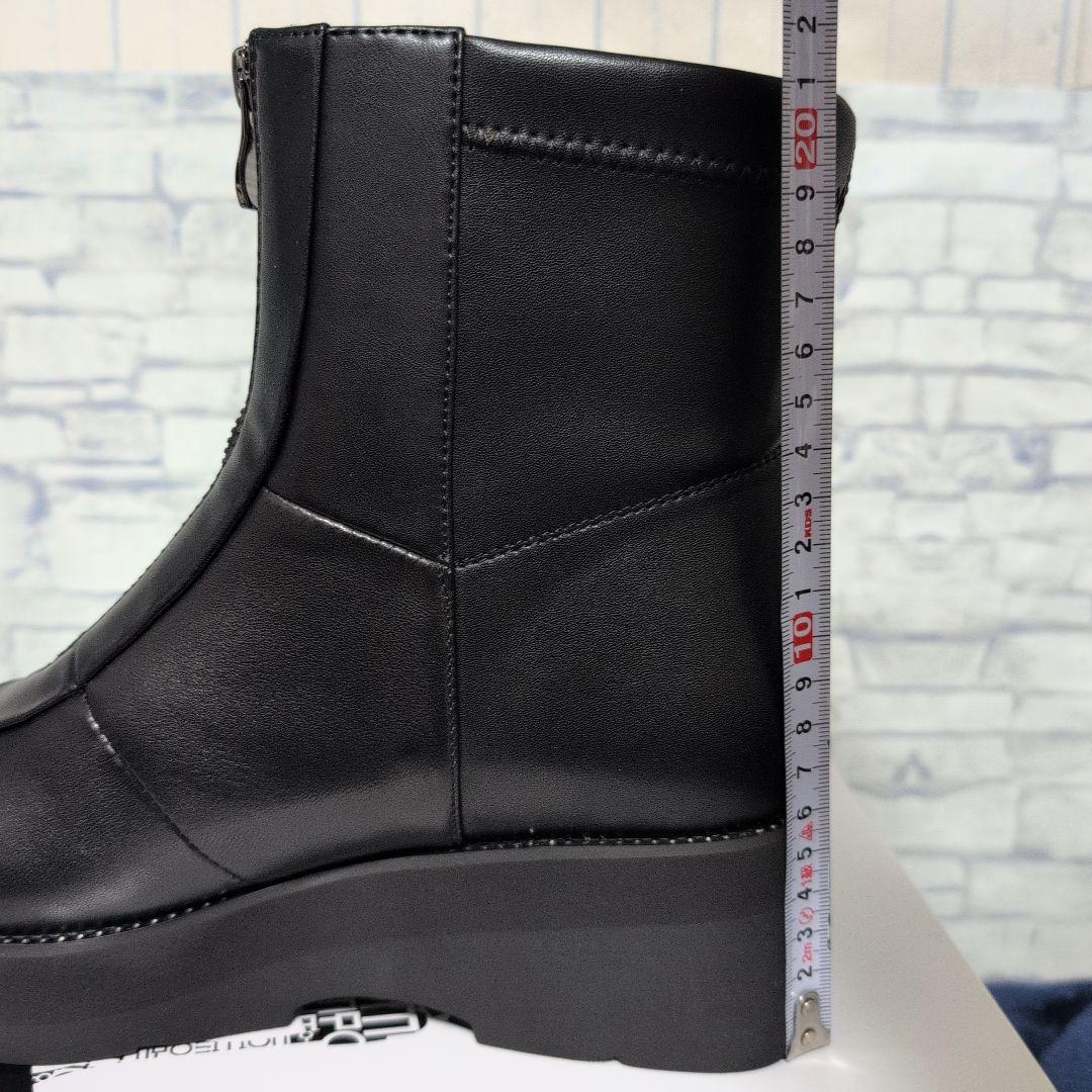 新品　コンポジションナイン フロントジップコンフォートショートブーツ3020
