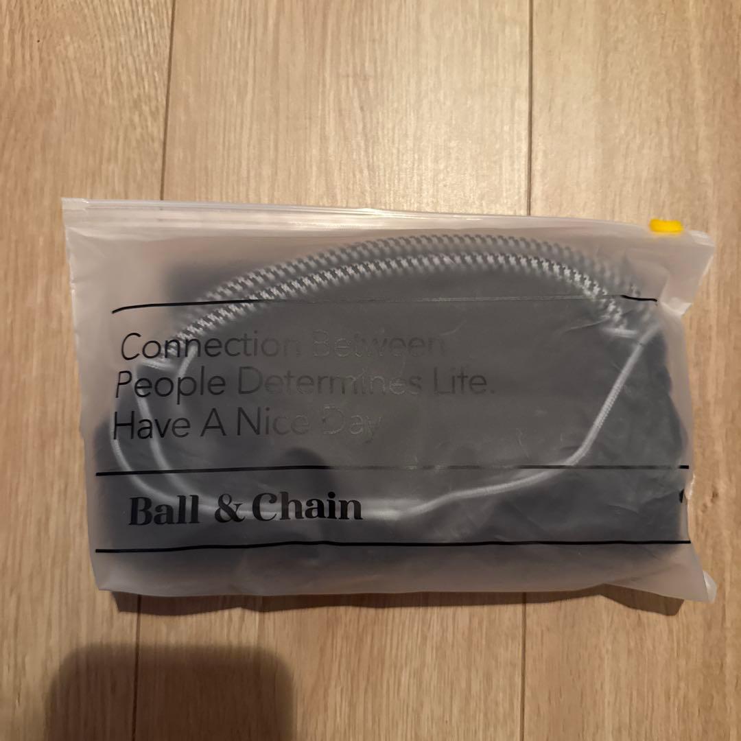 ボールアンドチェーン　ピカチュウ ナンバーコレクション　黒　Lサイズ