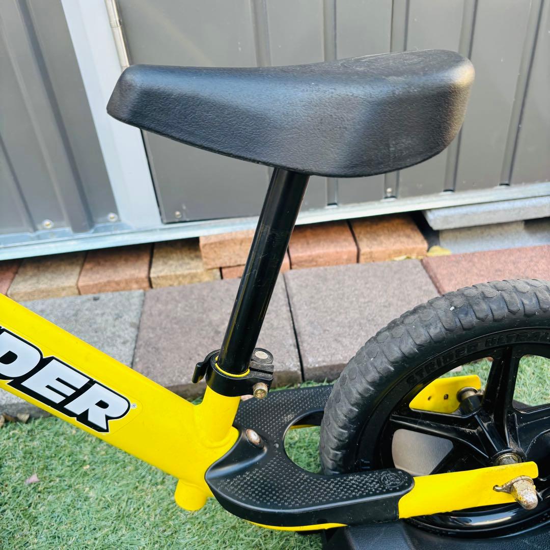 【スタンド付き】STRIDER 12インチ SPORT バランスバイク イエロー