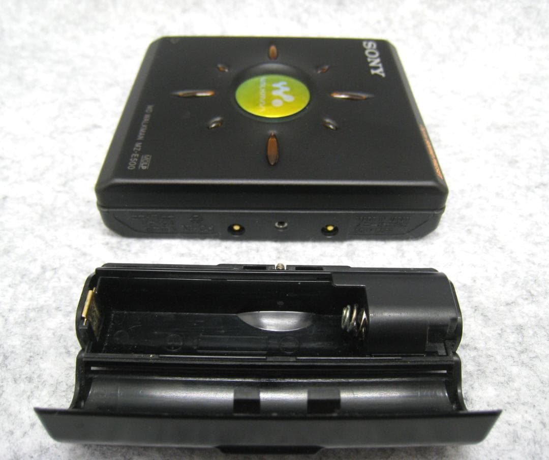 【動作品・再注目のMD】 SONY MDウォークマン MZ-E500