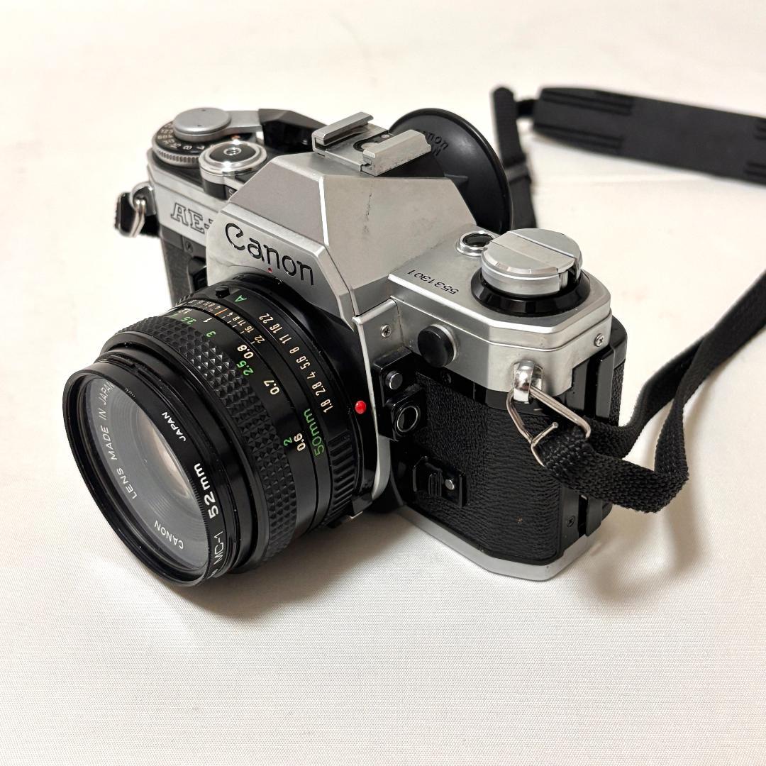 Canon フィルムカメラ AE-1 FD 50mm 1:1.8 レンズ付き