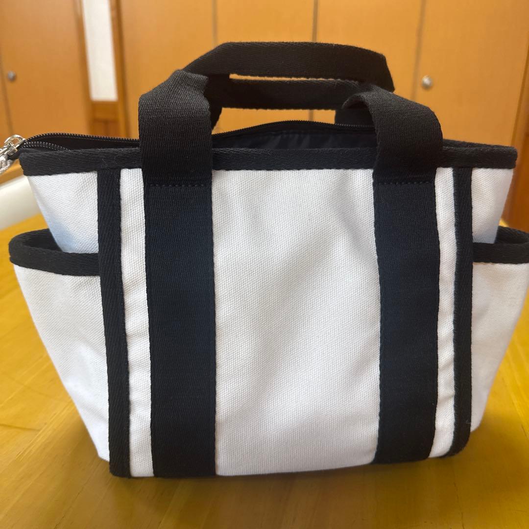 JACKBUNNY ゴルフバッグ 小型 白黒