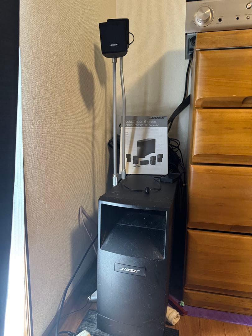 オーディオYamaha RX-V775 + Bose Acoustimass 6
