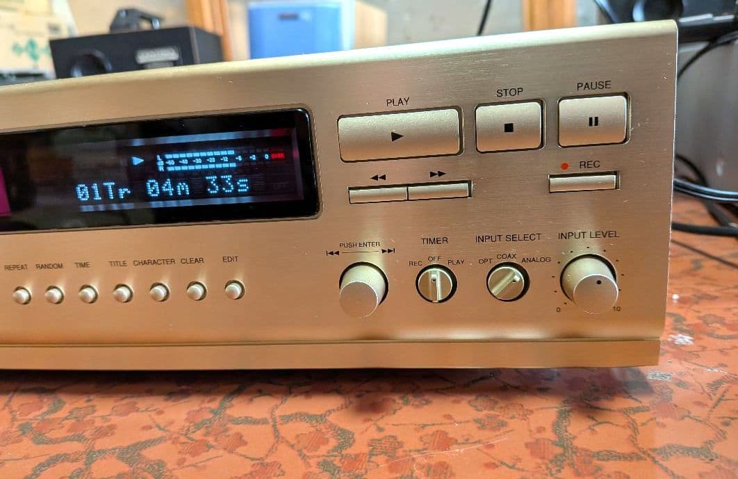 ★DENON DMD-1500 MDレコーダー　 上位機種　動作品