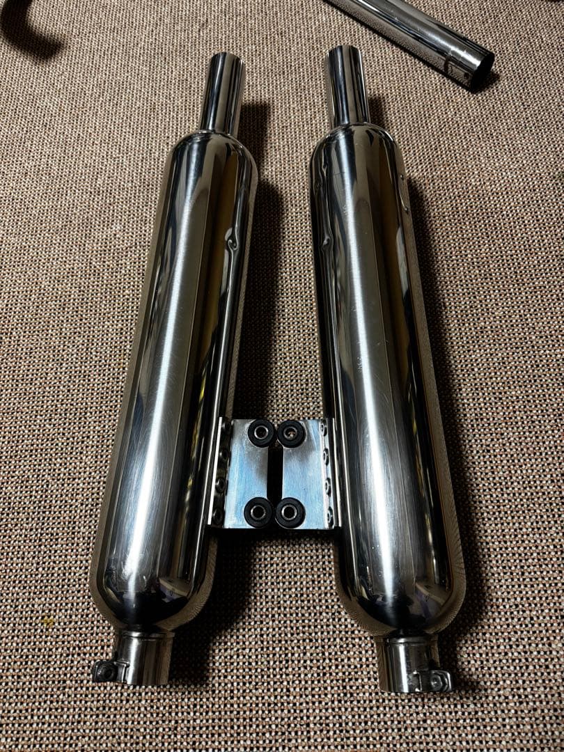 W650 アールズギア　ワイバンクラシックマフラー　車検対応