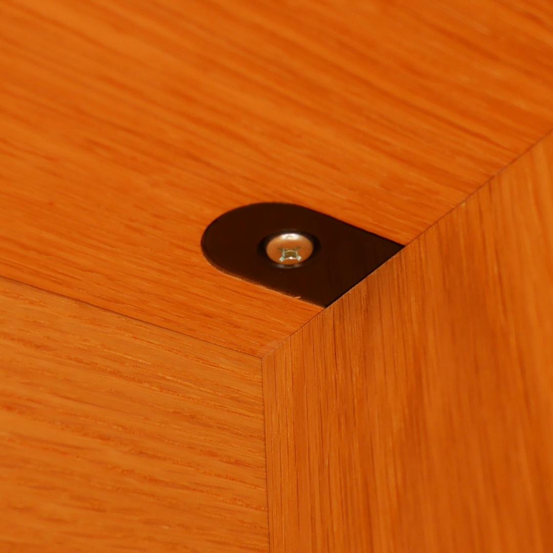 無印良品 MUJI スタッキングキャビネット オーク材 4段シェルフ 収納