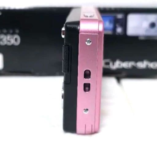 357【美品】SONY Cyber-shot DSC-W350 ピンク コンデジ