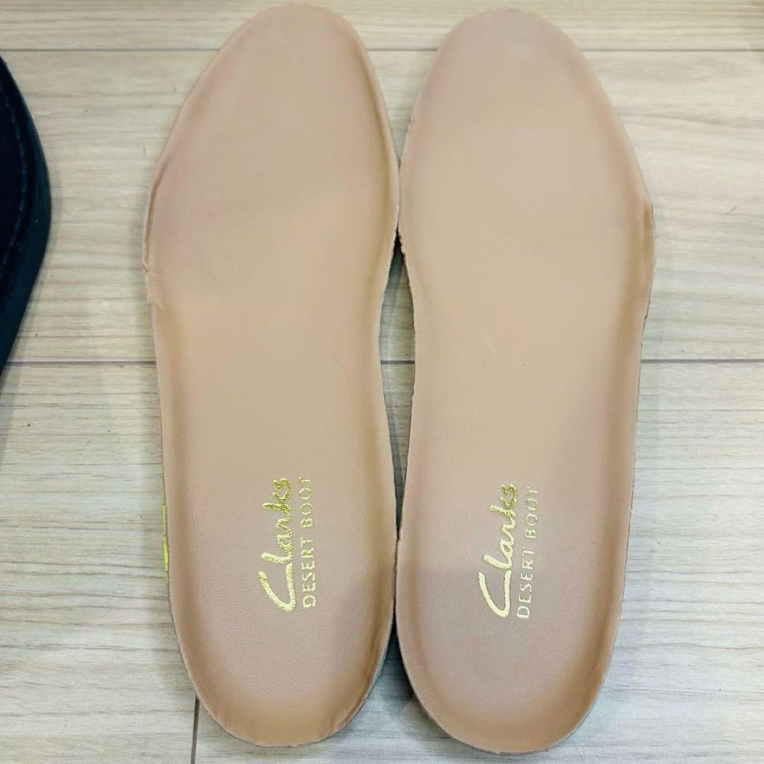 【極美品】Clarks クラークス Desert Boot Evo 黒 25cm