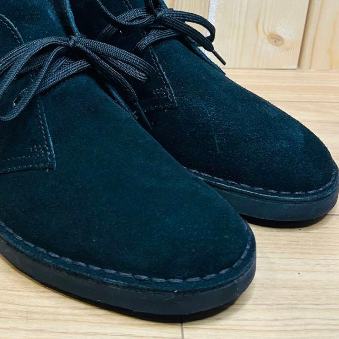 【極美品】Clarks クラークス Desert Boot Evo 黒 25cm