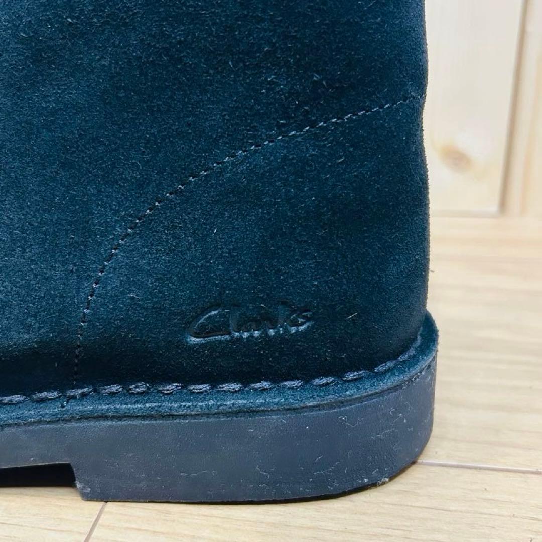 【極美品】Clarks クラークス Desert Boot Evo 黒 25cm