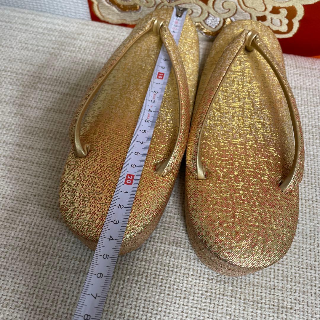 草履 24㎝ バッグセット 振袖 成人式　お正月　A-11