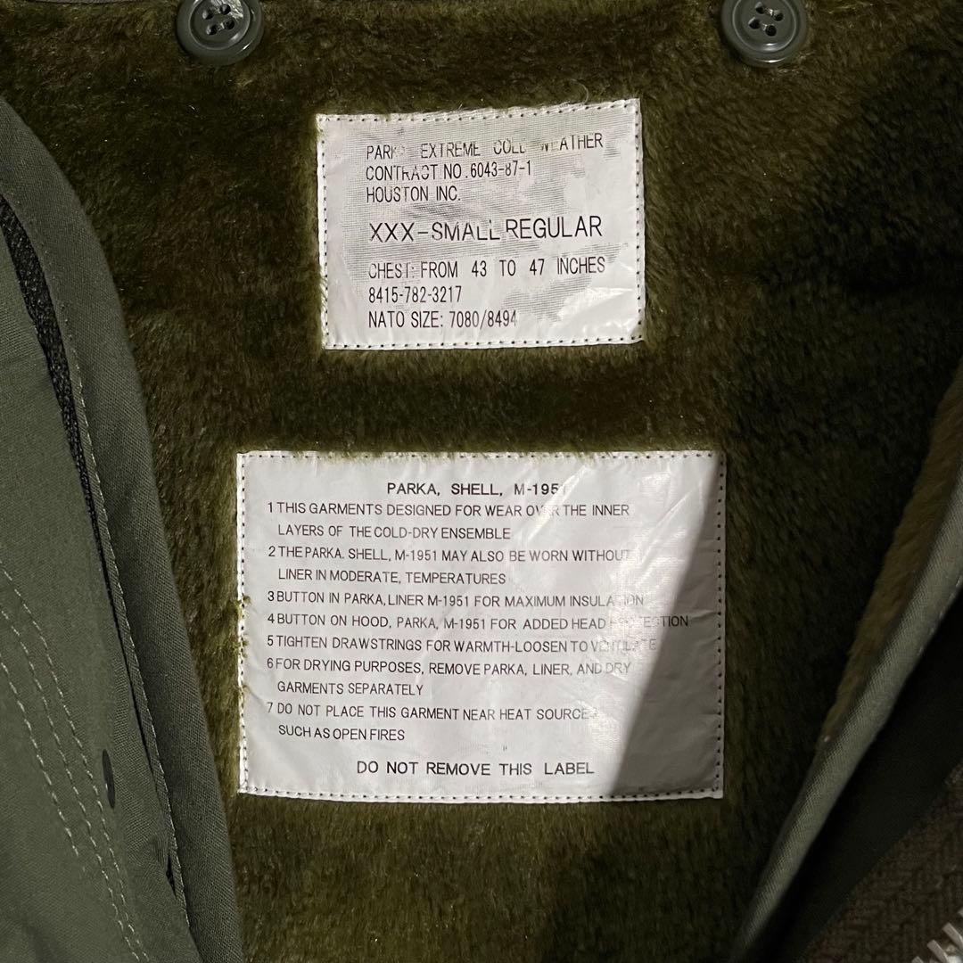 Houston ヒューストン M-51 モッズコート ミリタリー XXXS