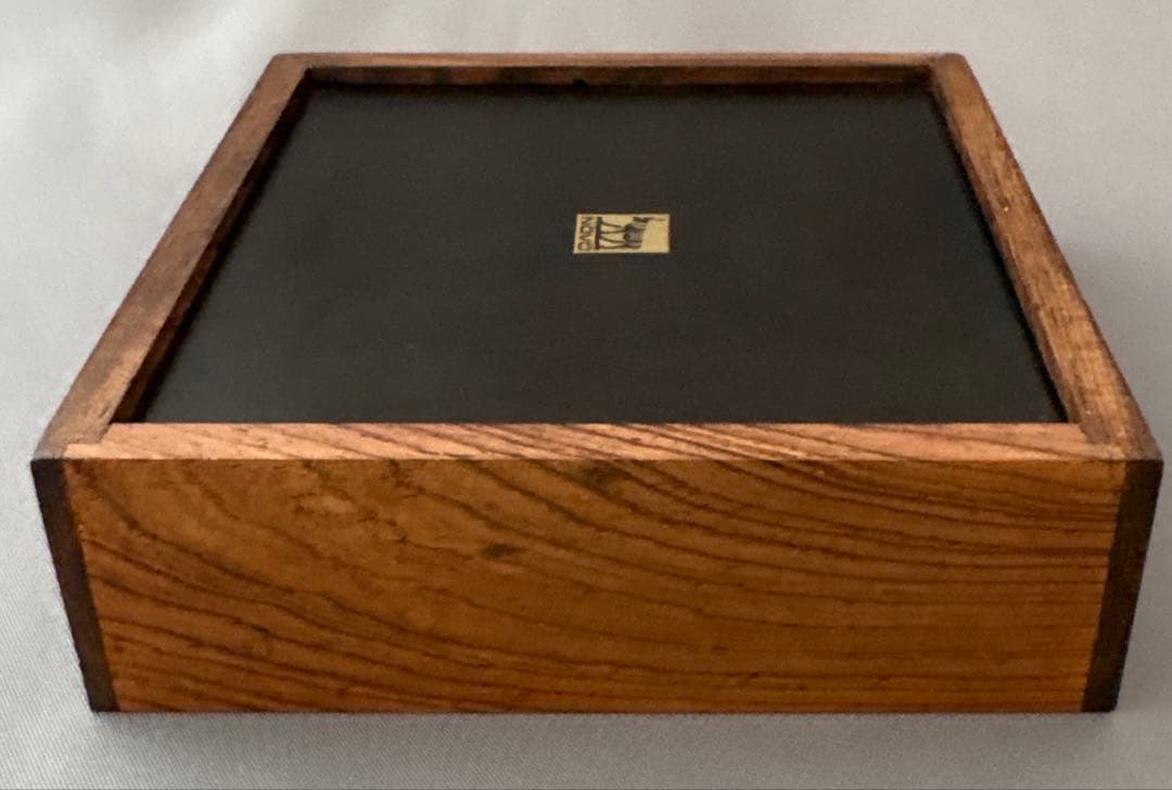 Novo Nordiskノボノルディスク セラミック×ローズウッド　小物入れ