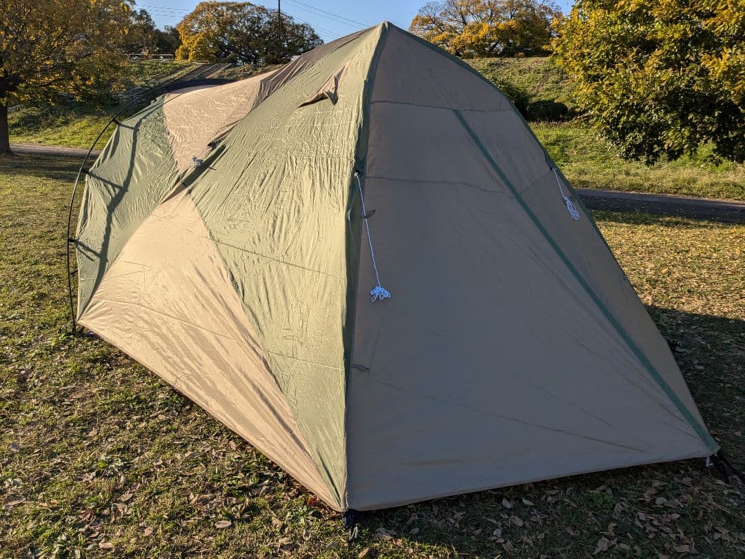 DOD　ザ・ワンタッチテント(L)　別売りグランドシート、MAT5付き