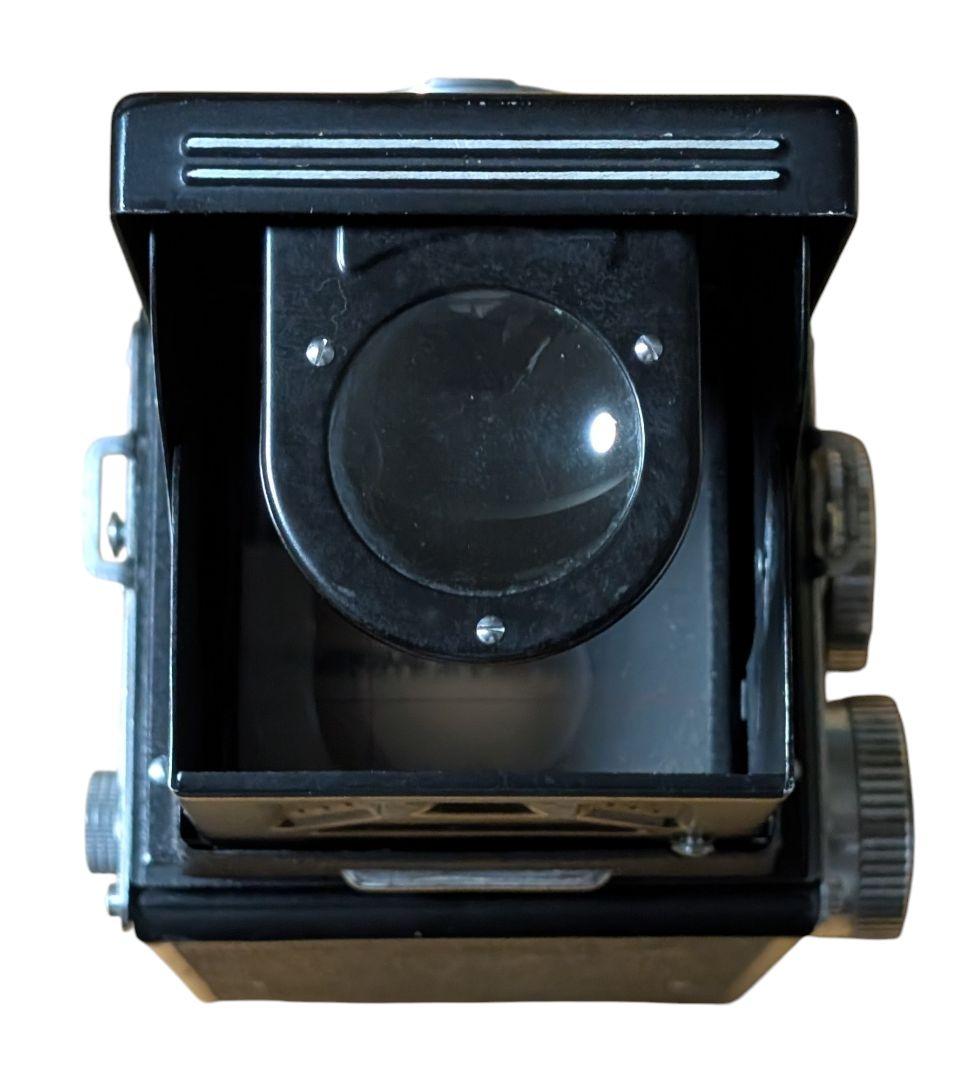 ヤシカ Yashicaflex 二眼レフカメラ レンズキャップ付き