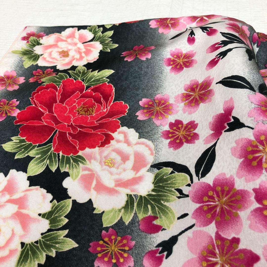 七五三　女の子　7歳　R.KIKUCHI 着物　長襦袢　セット　四つ身