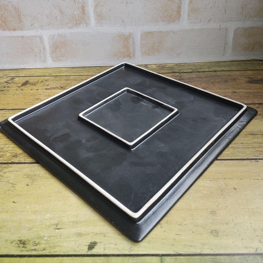 メテオブラック21.5cmプレート(5枚)