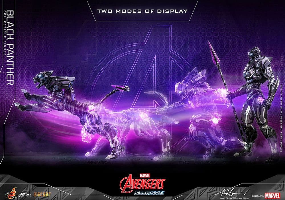 ★新品★ブラックパンサー Avengers Mech Strike フィギュア