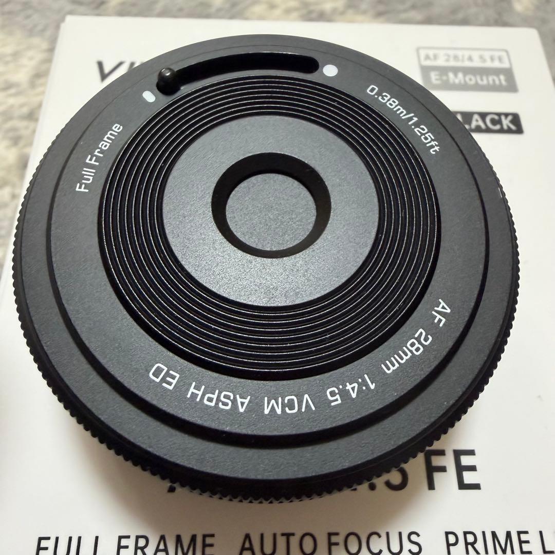 VILTROX 28mm F4.5 FEマウント