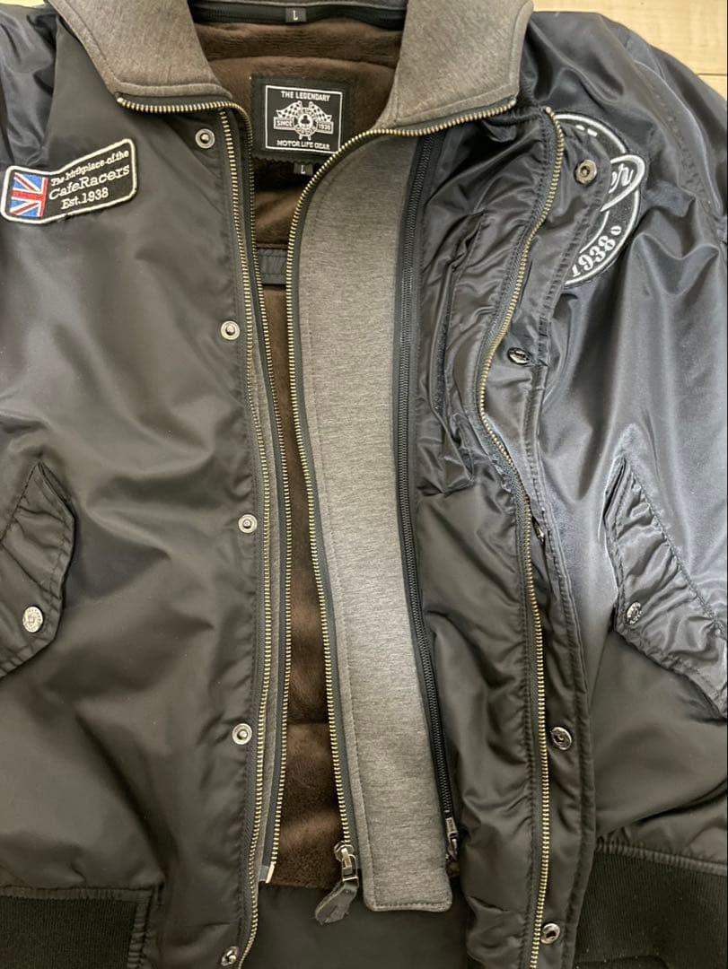 ACE CAFE LONDON フード付きジャケット