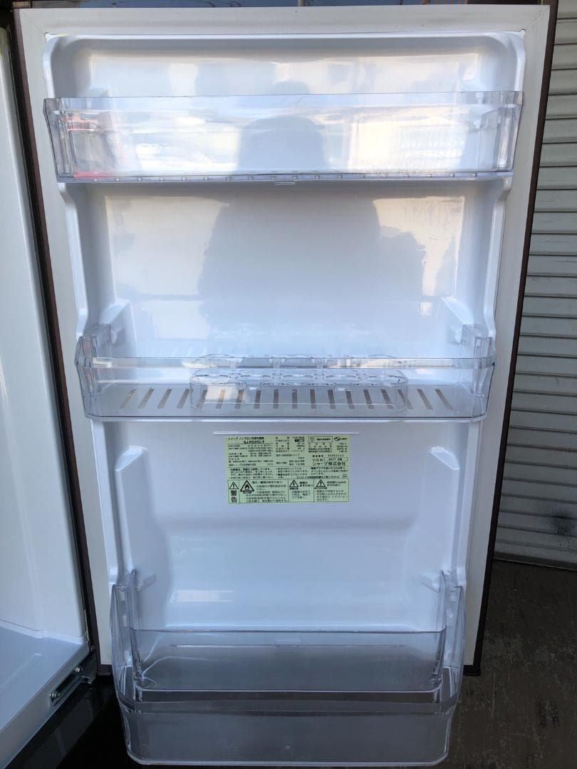 SHARP　冷蔵庫　SJ-PD27C-T　2017年製