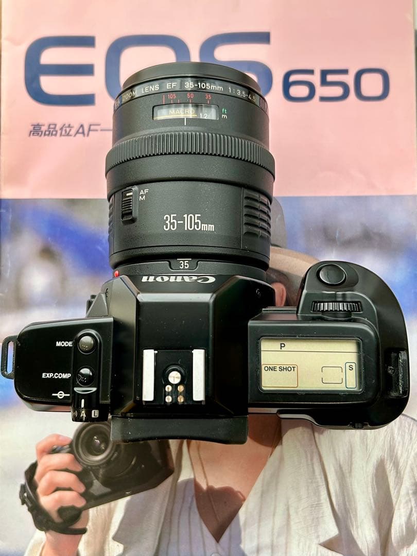 Canon EOS 650 レンズ35-105mm スピードライトEZ300