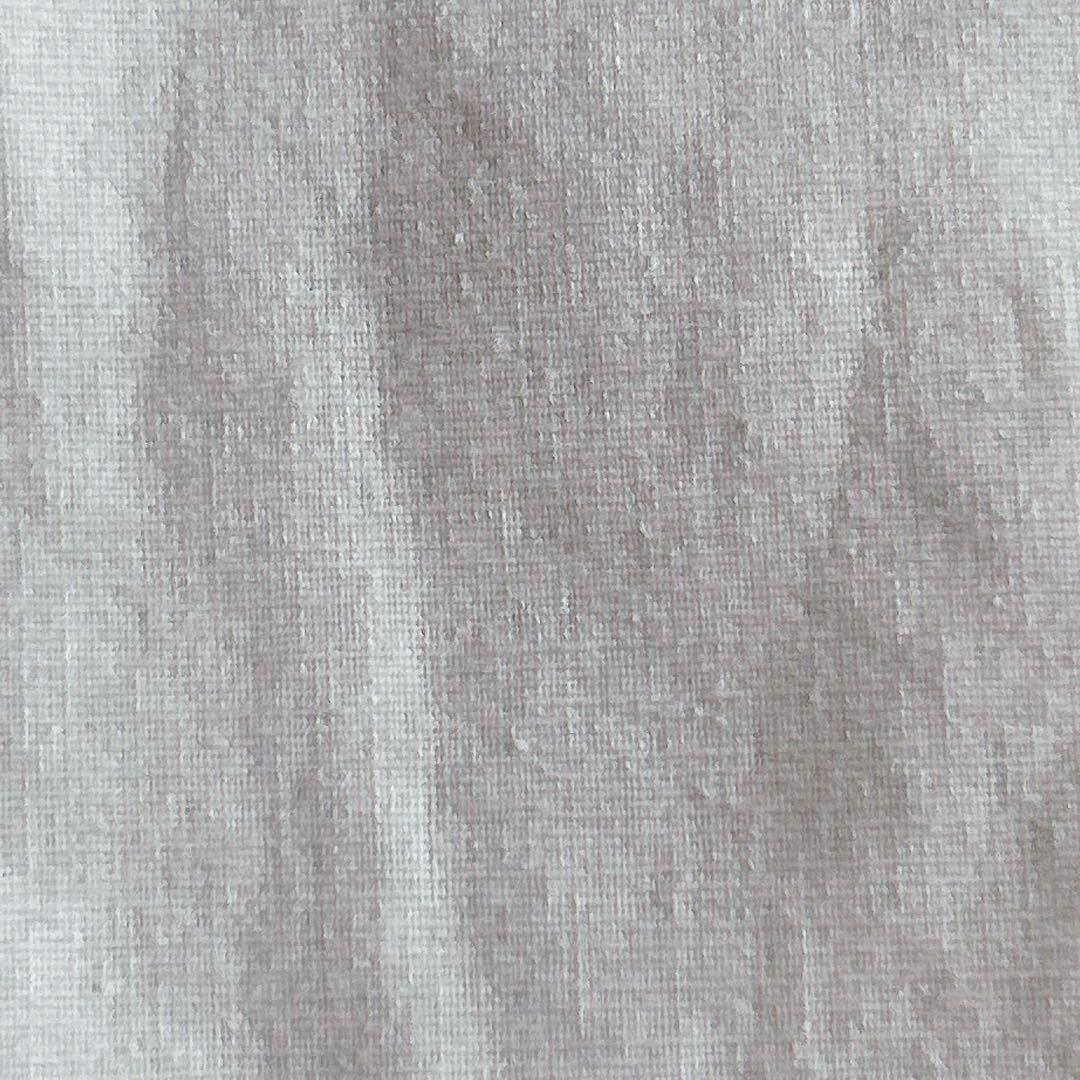 新品 tumugu ⿻ 50z コットンリネン スラブデニムロングシャツ フリル