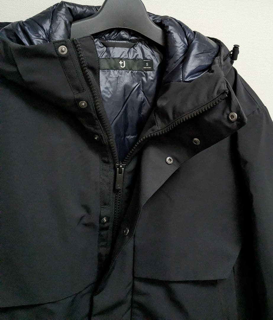 新品 +J ハイブリッドダウンオーバーサイズパーカ S ユニクロ