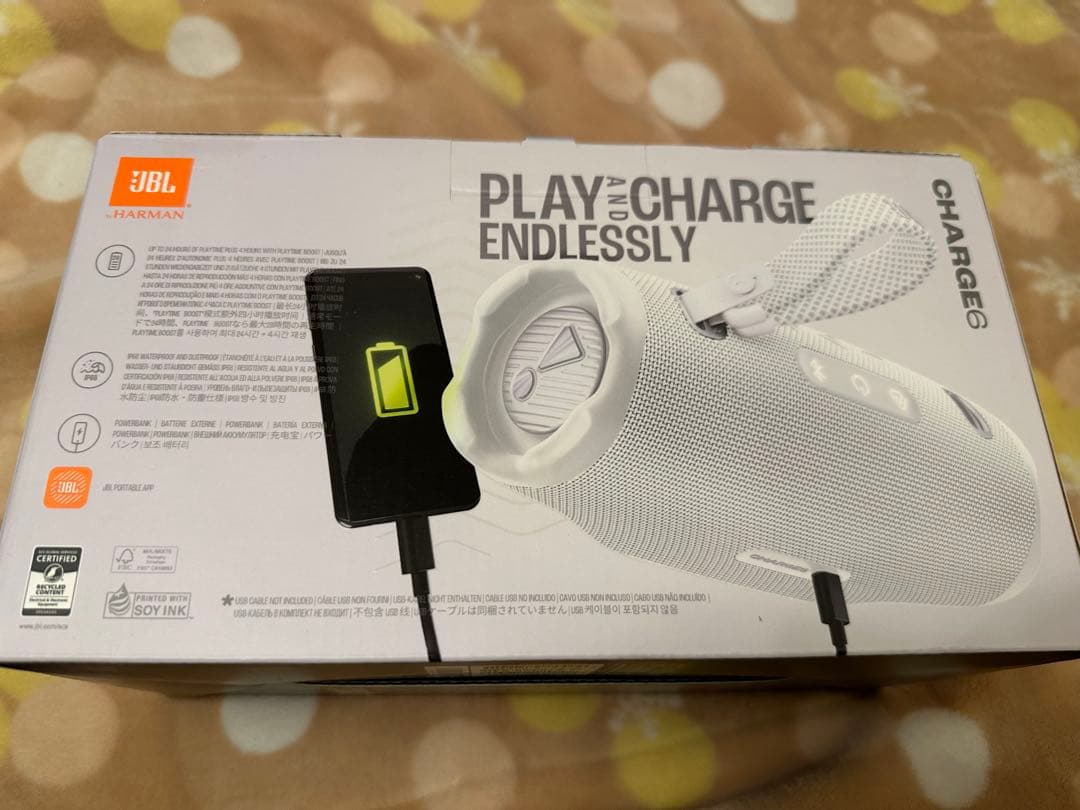 JBL CHARGE 6 / ポータブルスピーカー/Bluetooth対応