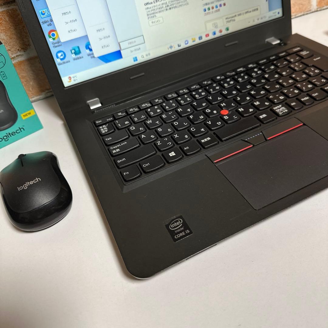 レノボノート PC Core i5 SSD256GB メモリ8GB Win11