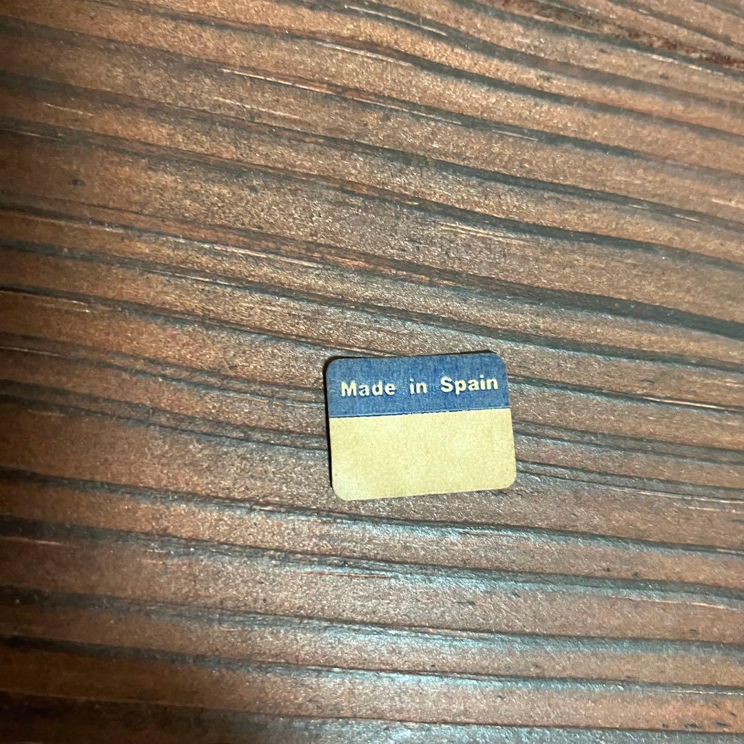 【希少・良品】スペイン製 カントリー家具 テーブル＆チェア2脚　アンティーク