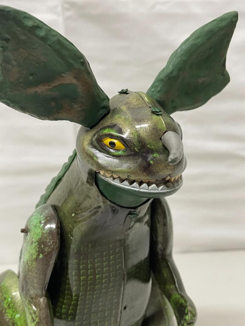 ◆恐怖の地底怪獣バラゴン ブリキ 緑色 ラジコン　09345
