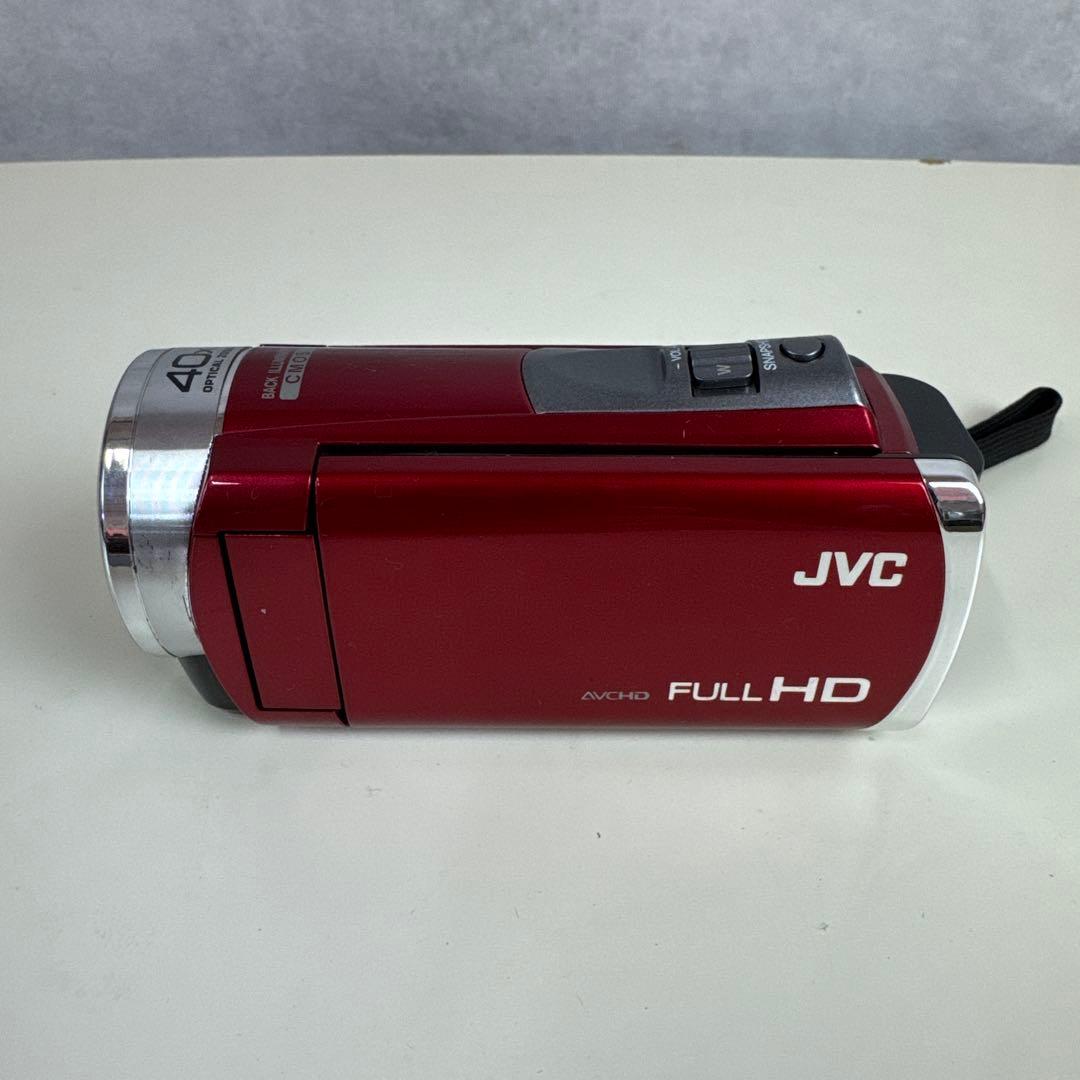 JVC Everio ビデオカメラGZ-E600-R レッド
