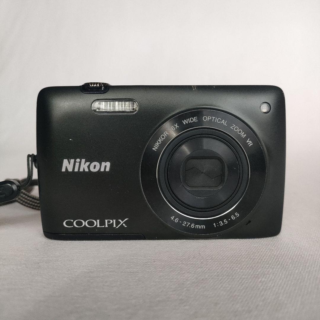 Nikon CooIpix S400 デジタルカメラ ブラック