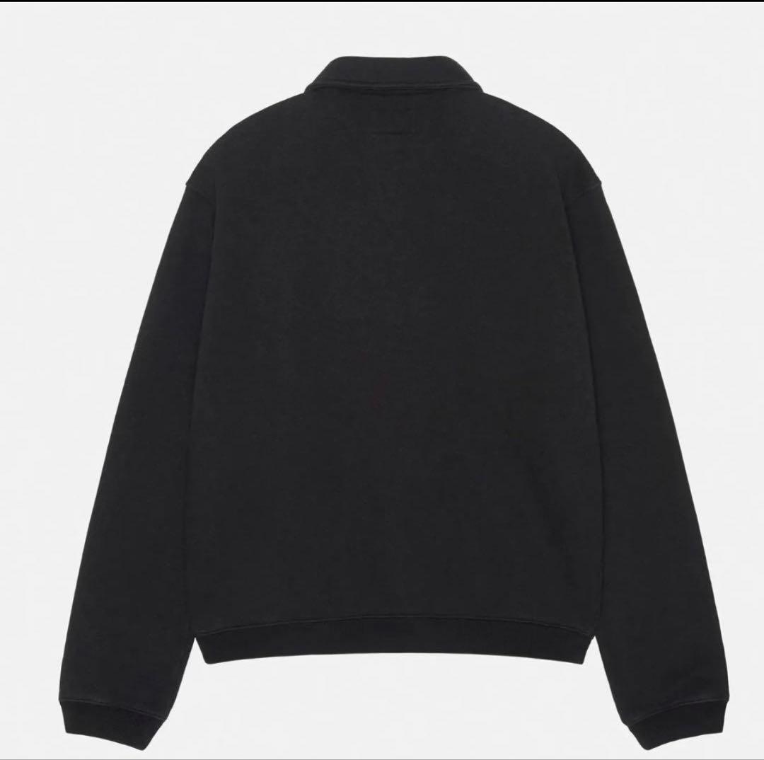 stussy ハーフジップ