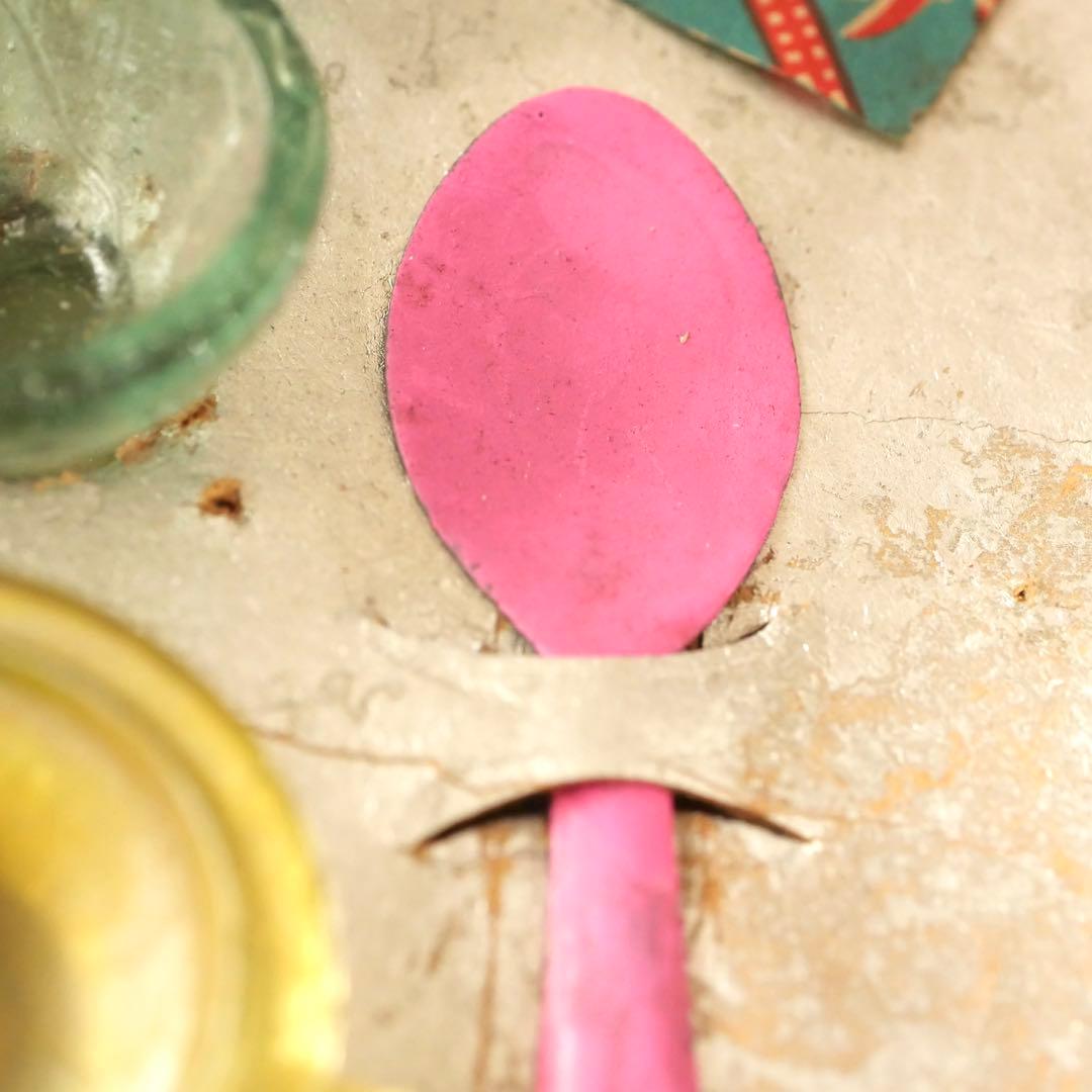 ままごとガラス 元箱付き　レトロ ペロペロ