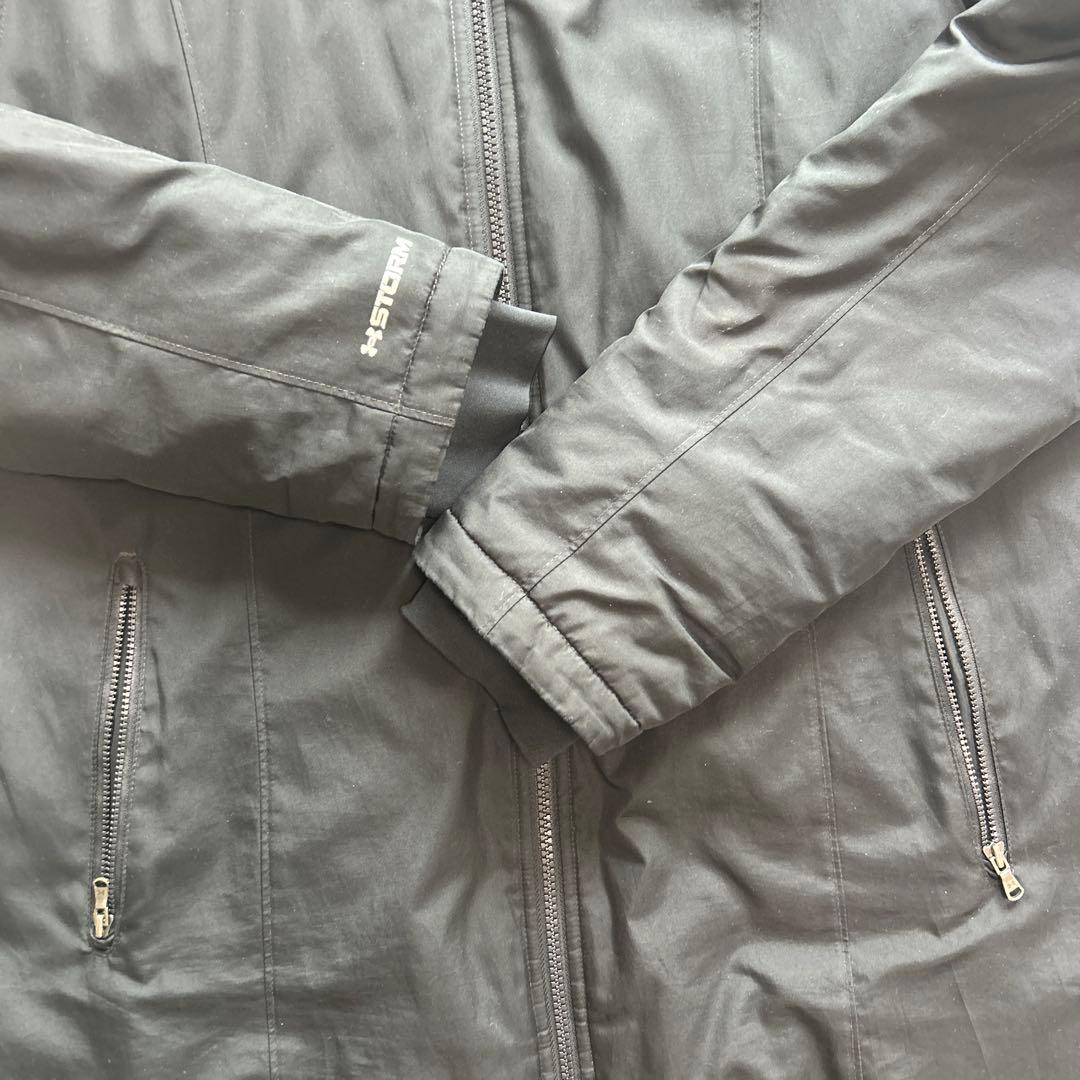 アンダーアーマー ロングコート LG コールドギア 防寒 ブラック