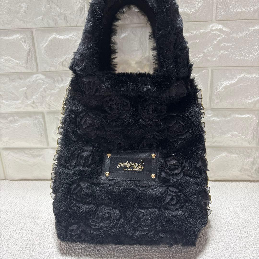 黒*こ様 コヤンイサムチョン　サイドファスナーバッグ　白うさぎちゃん　ヒョウ柄