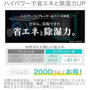 【美品】ライシン 除湿器 コンプレッサー式 衣類乾燥 静穏 2025年製