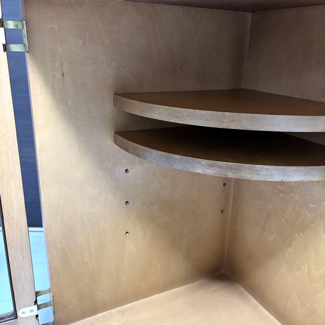 カリモク コーナーボード コーナーキャビネット 飾り棚 リビング収納