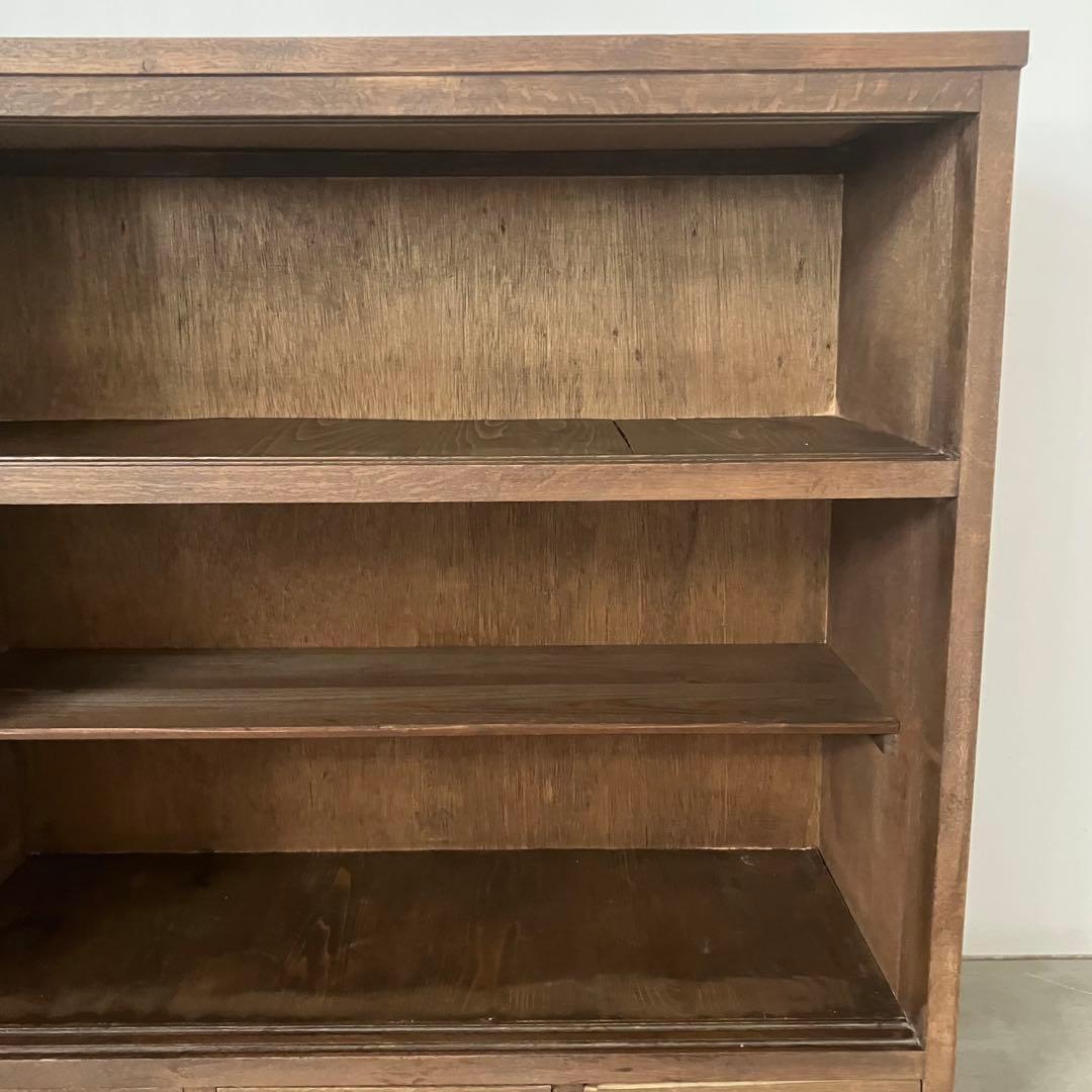 レトロ　ヴィンテージ　アンティーク　古家具　古民家　古道具　食器棚　シェルフ