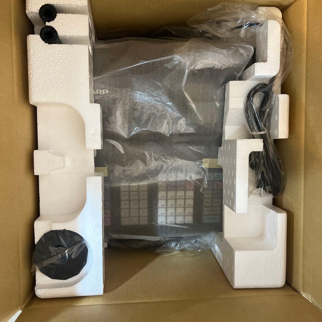 新品　SHARP XE-A307-B 電子レジスター