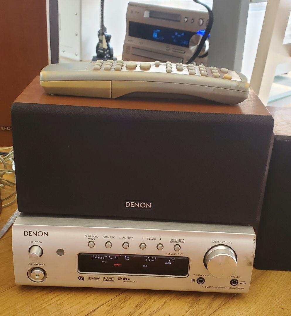 DENON　 ホームシアター　5.1chスピーカーセット　クリアな音質と重低音