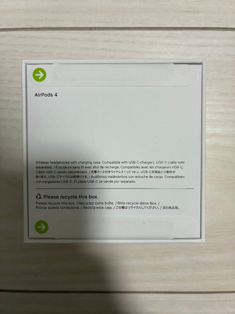 新品未開封AirPods 4 ノイズキャンセリング非搭載モデル